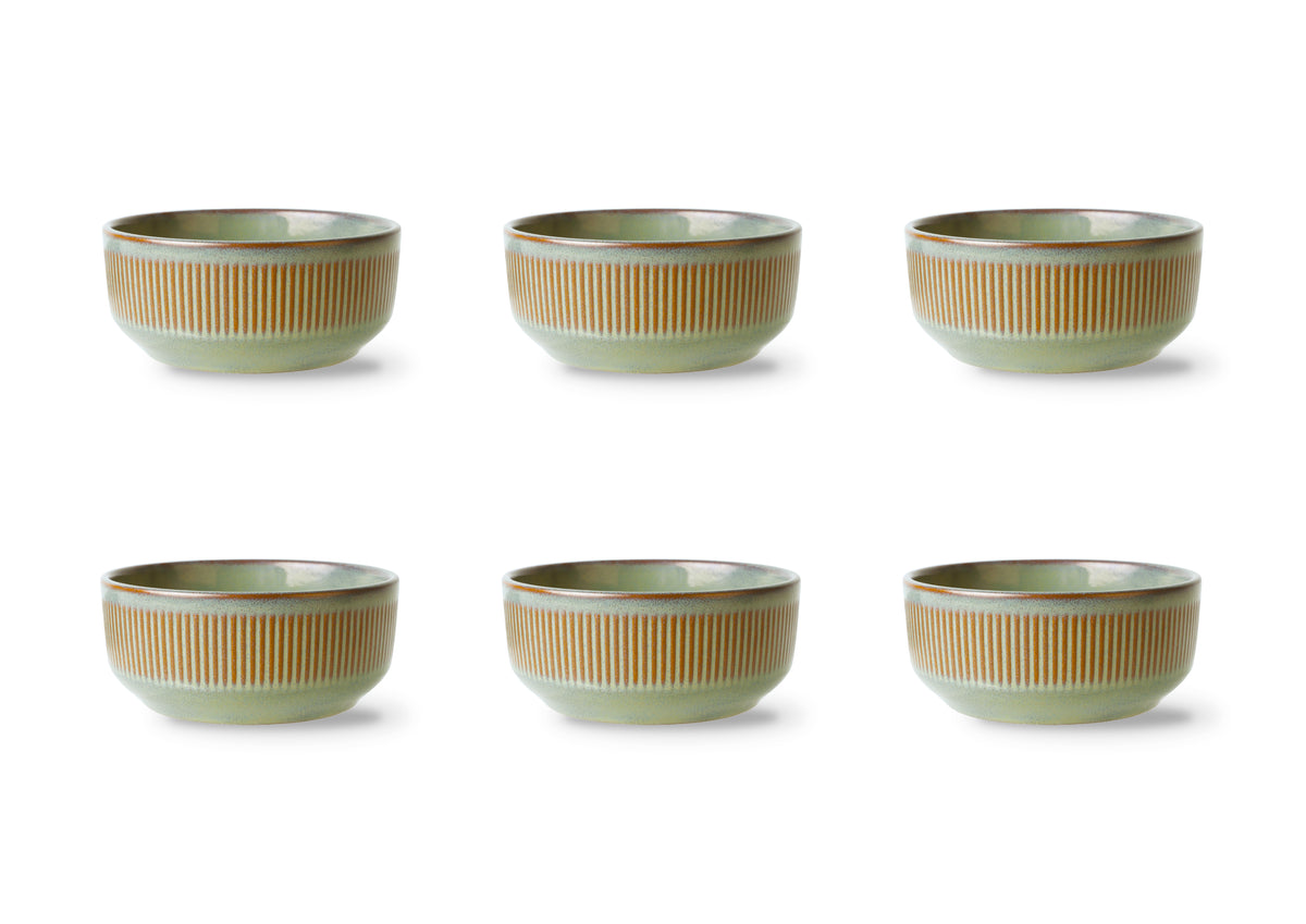 Schale Ø14,5cm - 6-teilig - Kollektion REED - Wald