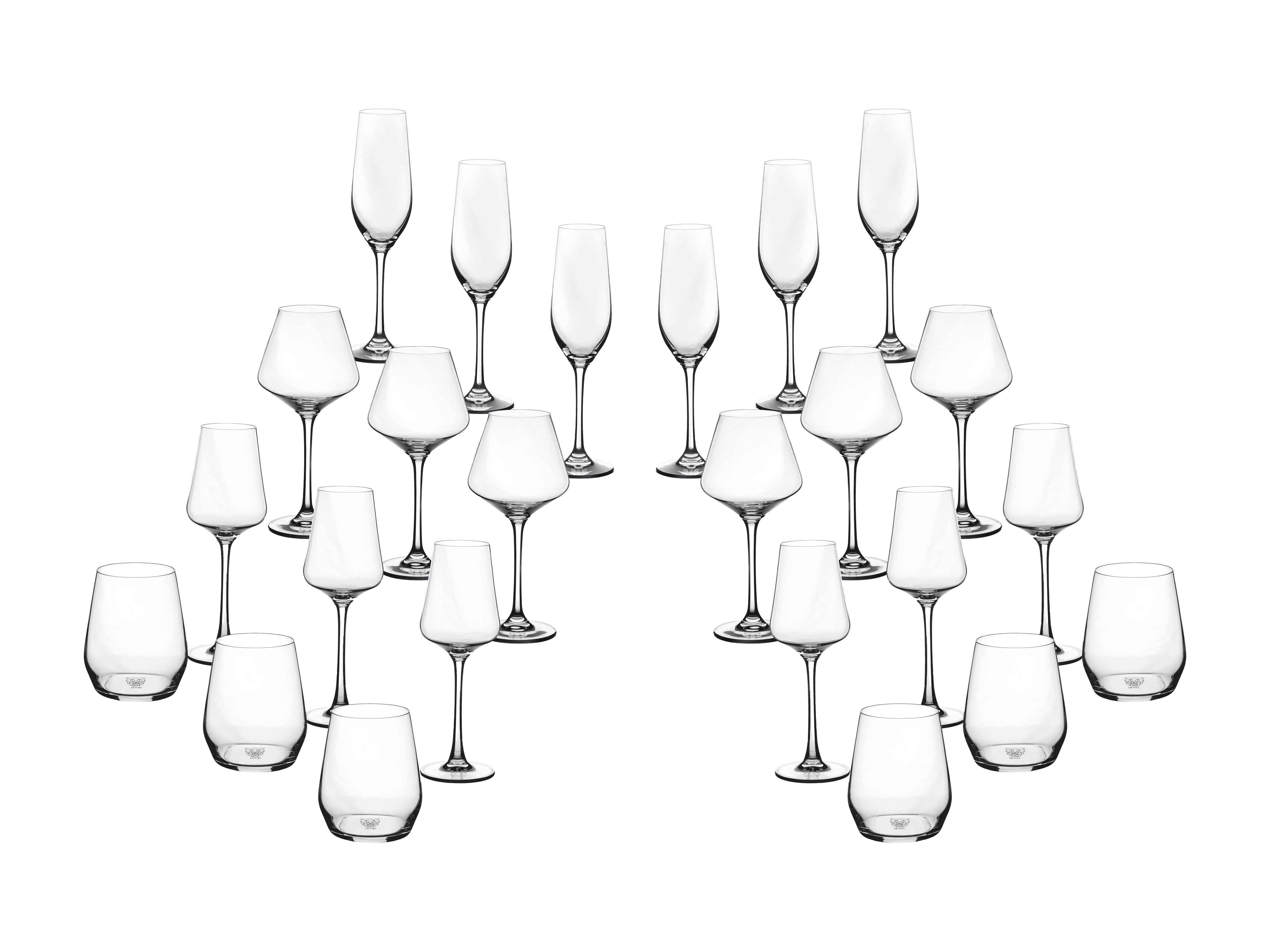 Set de verres complet LAGOM - 24 pièces