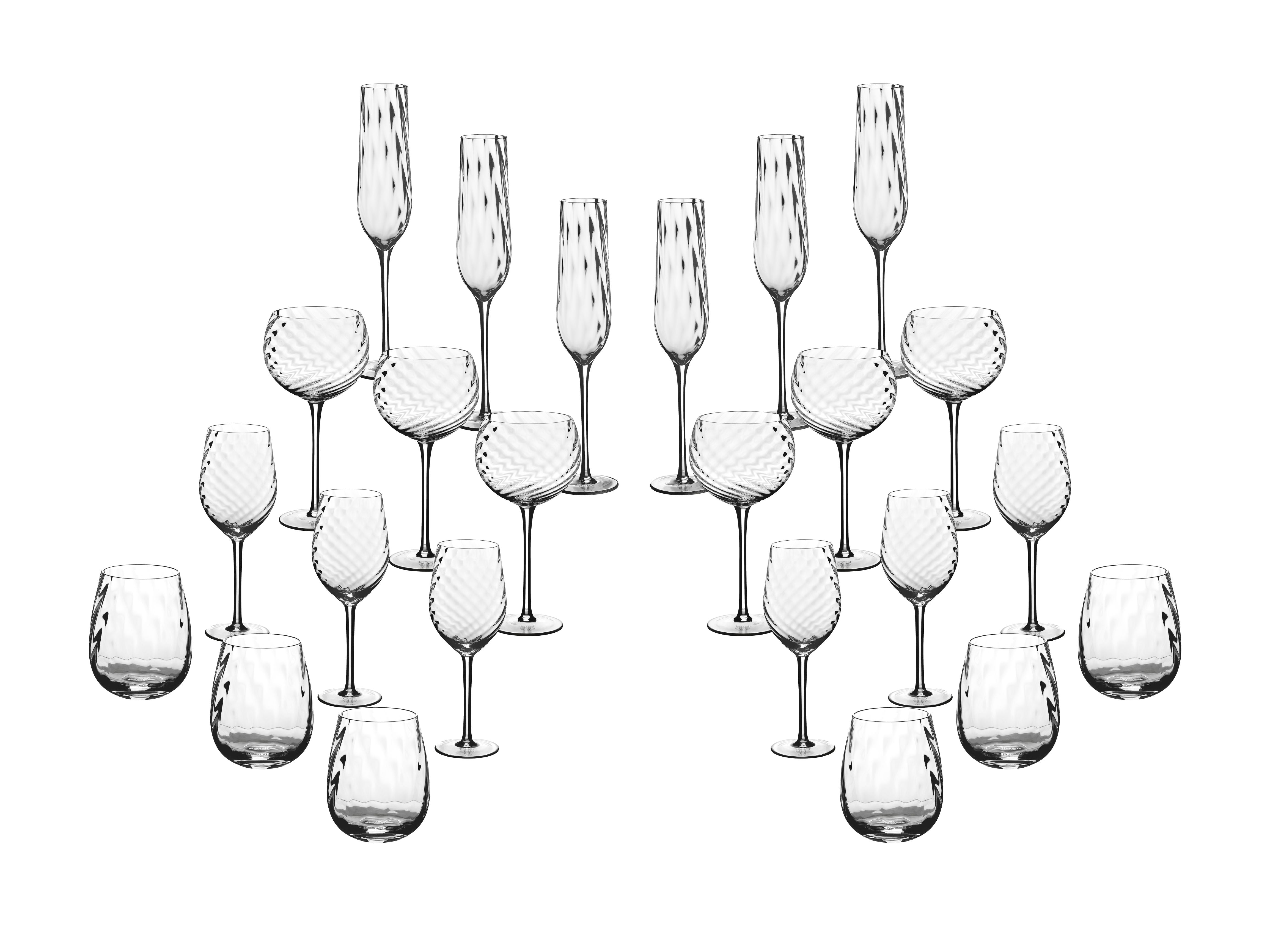 Set de verres complet STEN - 24 pièces