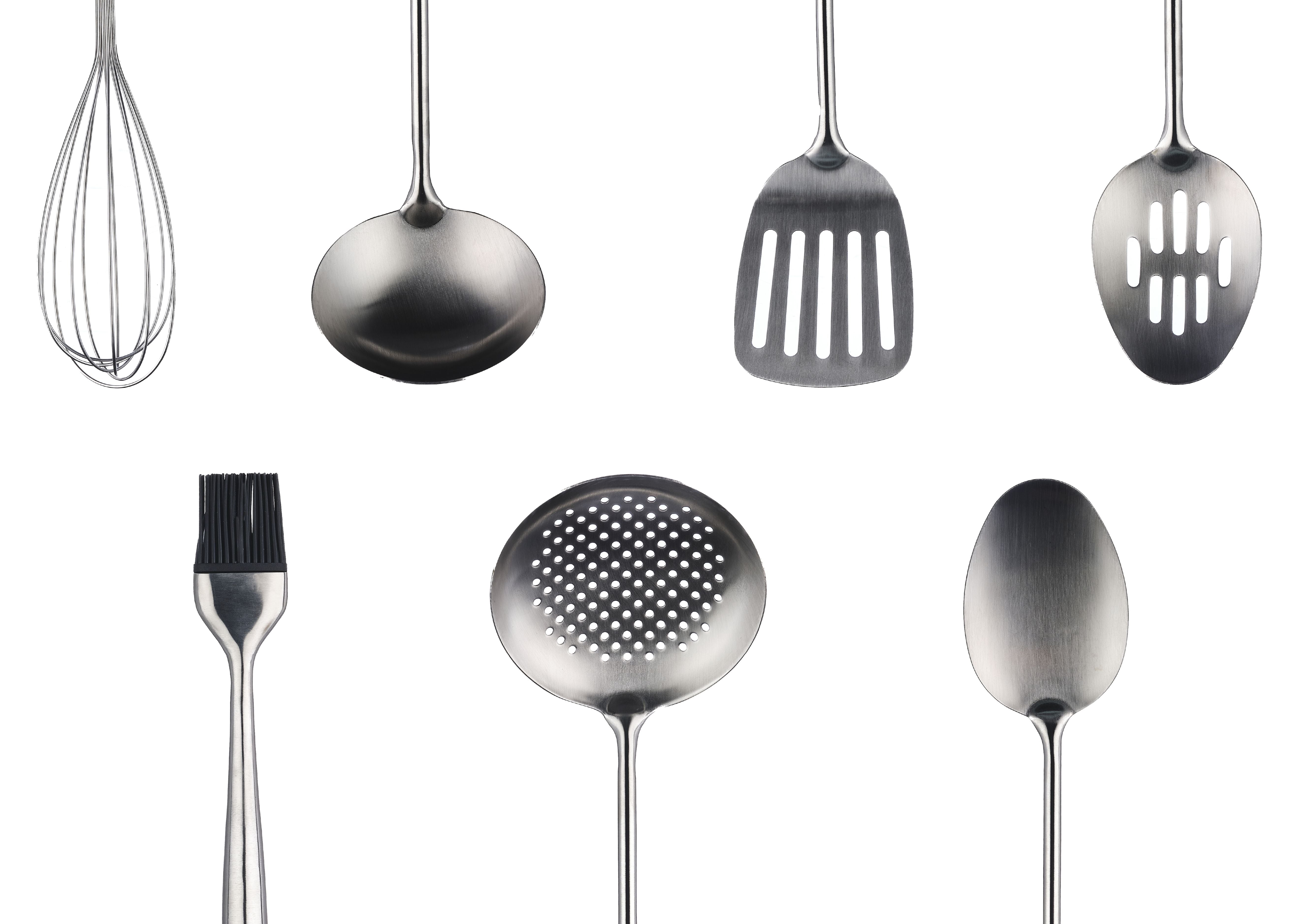 Set d'ustensiles de cuisine en acier inoxydable STAL - 10 pièces