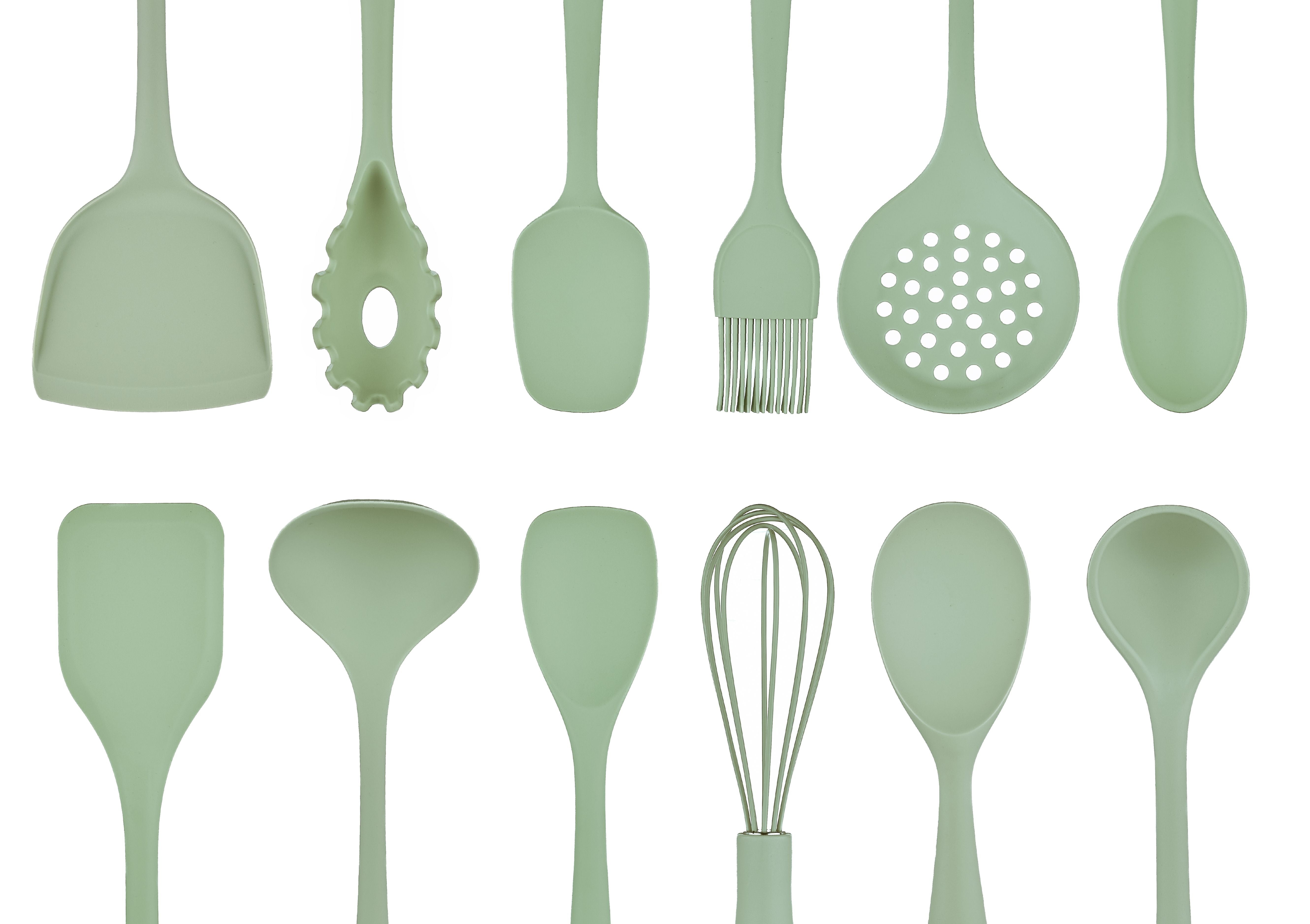 Set d'ustensiles de cuisine en silicone IVAR - 15 pièces