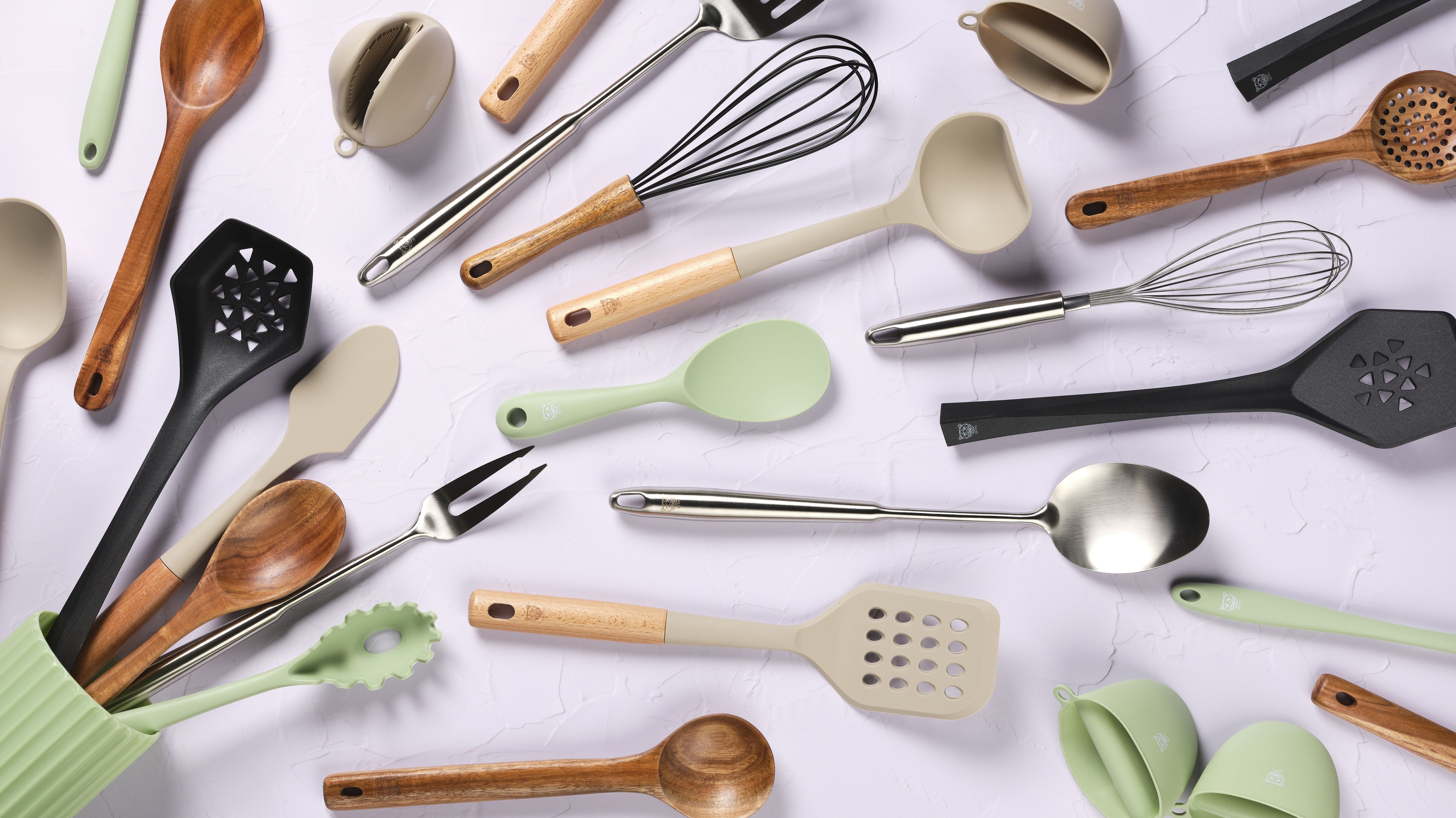 Set d'ustensiles de cuisine en silicone IVAR - 15 pièces