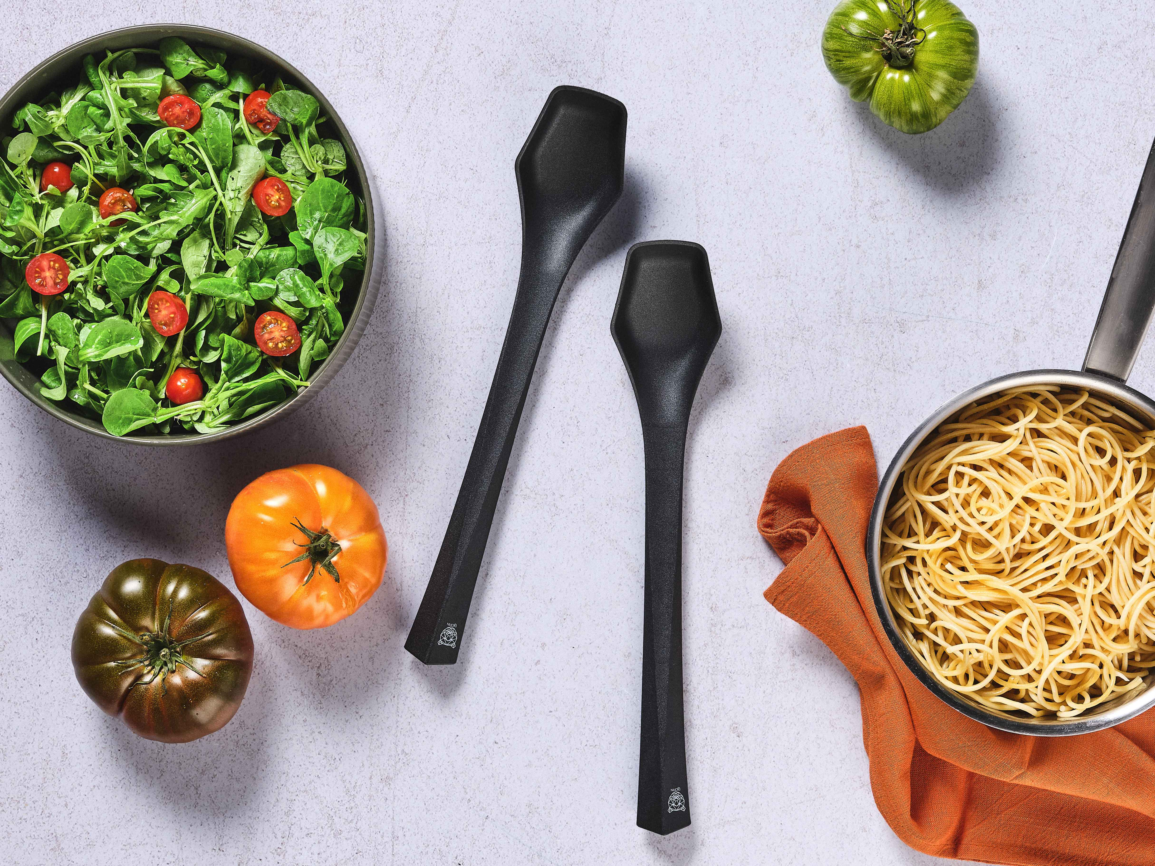 Couverts à salade en thermoplastique JESPER