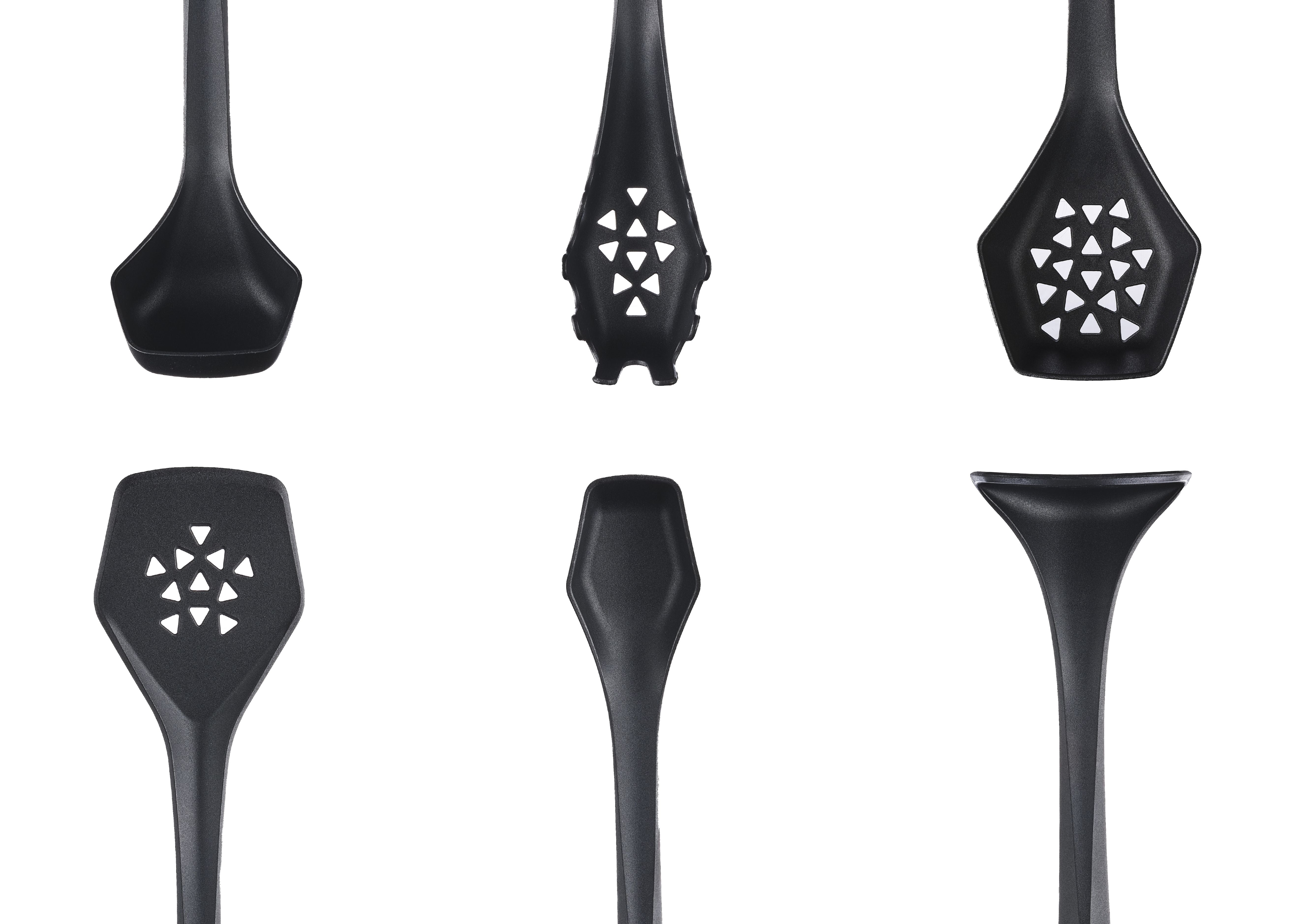 Set d'ustensiles de cuisine en thermoplastique JESPER - 9 pièces