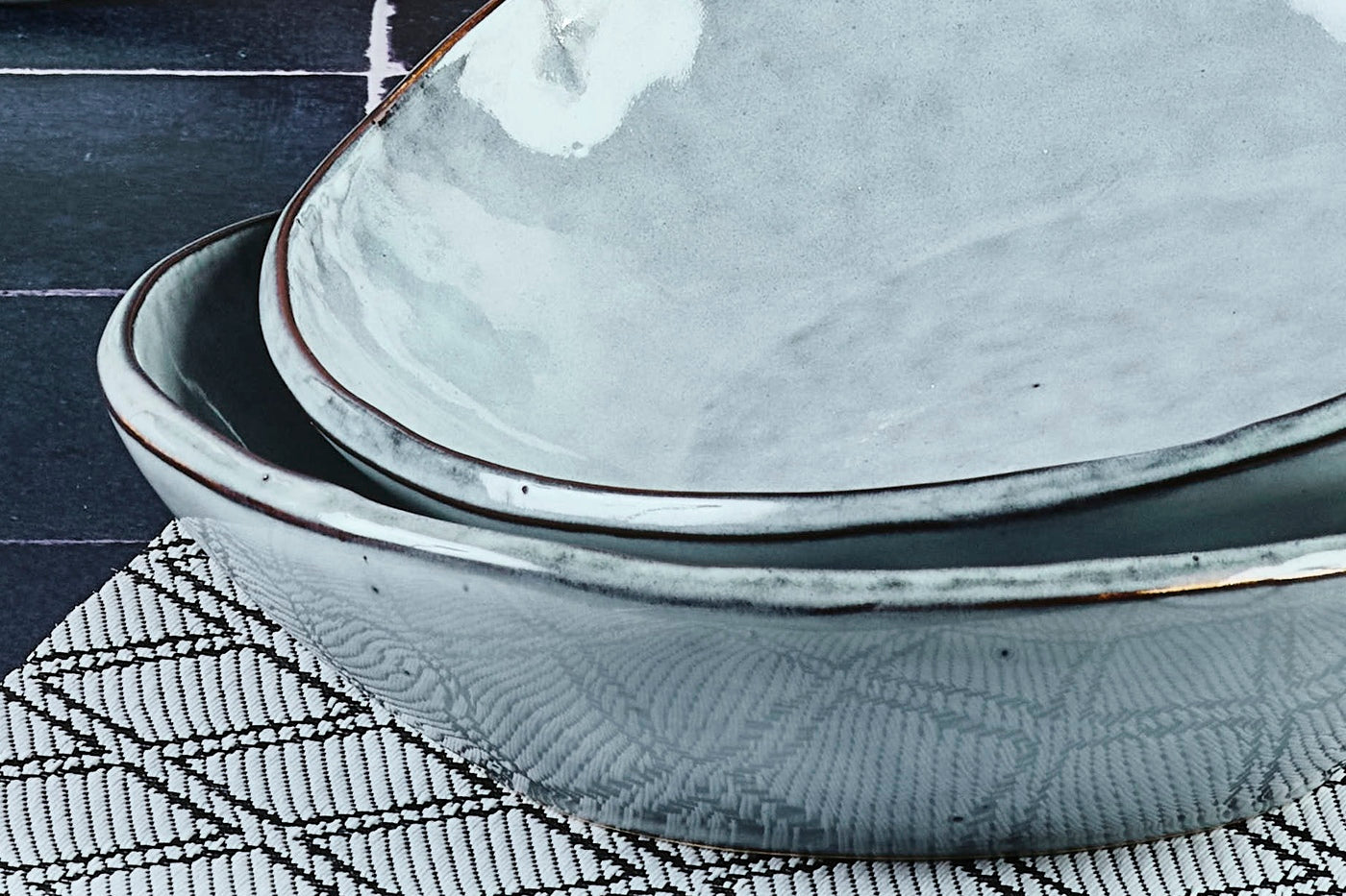 Bol CLOUD Ø19cm - 6 pièces - Gris orage