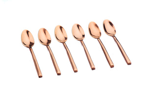 Lot De 6 Petites Cuillères En Bois - Longueur 14 Cm - Pour Cuisine, Café, épices Ou Bébé - Surface Lisse Et Naturelle - Ustensile écologique Et Sûr