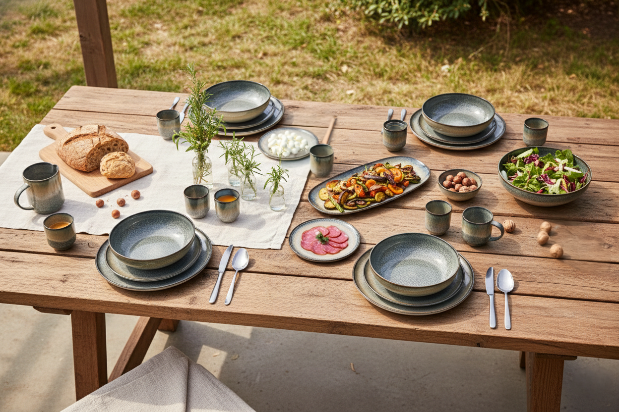 Tendances art de la table 2026 : matières, couleurs et motifs à adopter maintenant