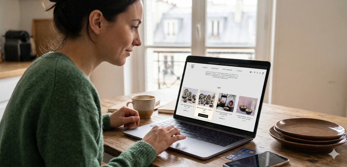 A simple, fast and secure ordering process