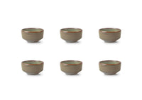 Bol Ø10cm - 6 pièces - collection REED - Forest