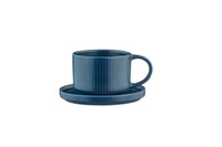 Tasse SCANDI 15cl et soucoupe Ø12cm - 8 pièces - Marine