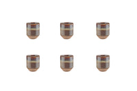 Tasse GENESIS 8cl - 6 pièces - Basalte