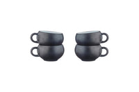 Tasse GOURMET 12cl - 4 pièces - Onyx