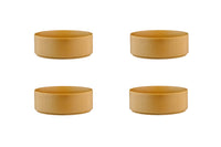 Bol SCANDI Ø16,5cm - 4 pièces - Ocre