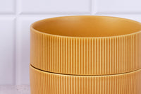 Bol SCANDI Ø16,5cm - 4 pièces - Ocre
