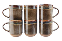 Mug GENESIS 40cl - 6 pièces - Basalte