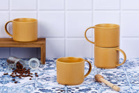Mug SCANDI 50cl - 4 pièces - Ocre