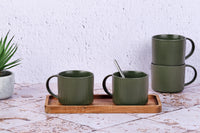 Mug SCANDI 50cl - 4 pièces - Olive