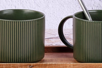 Mug SCANDI 50cl - 4 pièces - Olive