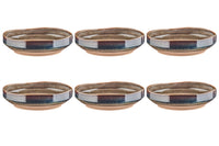 Assiette creuse GENESIS Ø21cm - 6 pièces - Basalte