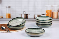 Assiette creuse GENESIS Ø21cm - 6 pièces - Terre