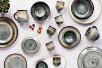 Assiette creuse GENESIS Ø21cm - 6 pièces - Terre
