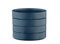 Assiette creuse SCANDI Ø21,5cm - 4 pièces - Marine