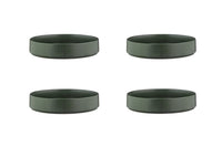 Assiette creuse SCANDI Ø21,5cm - 4 pièces - Olive