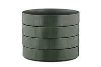 Assiette creuse SCANDI Ø21,5cm - 4 pièces - Olive