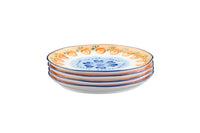 Assiette NAPOLI Ø20cm - 4 pièces - Agrume