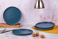 Assiette SCANDI Ø21,5cm - 4 pièces - Marine