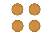 Assiette SCANDI Ø21,5cm - 4 pièces - Ocre
