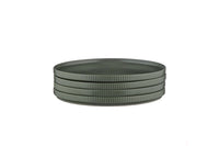 Assiette SCANDI Ø21,5cm - 4 pièces - Olive