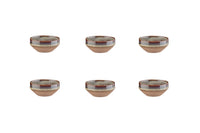 Bol GENESIS Ø8cm - 6 pièces - Basalte
