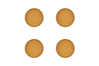 Assiette SCANDI Ø16,5cm - 4 pièces - Ocre