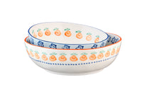 Saladier NAPOLI Ø23,5cm et Ø28cm - 2 pièces - Agrume