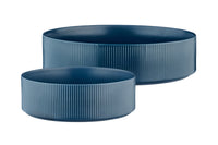Saladier SCANDI Ø21,5cm et Ø27,5cm - 2 pièces - Marine