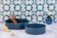 Saladier SCANDI Ø21,5cm et Ø27,5cm - 2 pièces - Marine