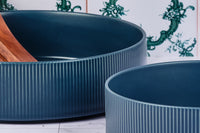 Saladier SCANDI Ø21,5cm et Ø27,5cm - 2 pièces - Marine