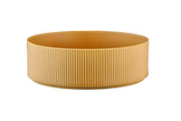 Saladier SCANDI Ø21,5cm et Ø27,5cm - 2 pièces - Ocre