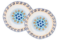 Plateau de service NAPOLI Ø30cm - 2 pièces - Agrume