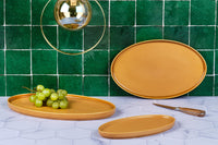 Plateau de service SCANDI - 3 pièces - Ocre
