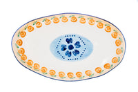 Plateau de service NAPOLI 36,5 x 22cm - 2 pièces - Agrume
