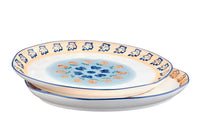 Plateau de service NAPOLI Ø30cm - 2 pièces - Agrume