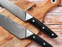 Bloc couteaux de cuisine et couteaux à steak ERLING LOVIISA - 14 pièces