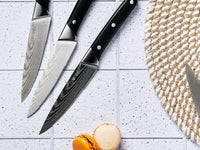 Bloc couteaux de cuisine et couteaux à steak ERLING LOVIISA - 14 pièces