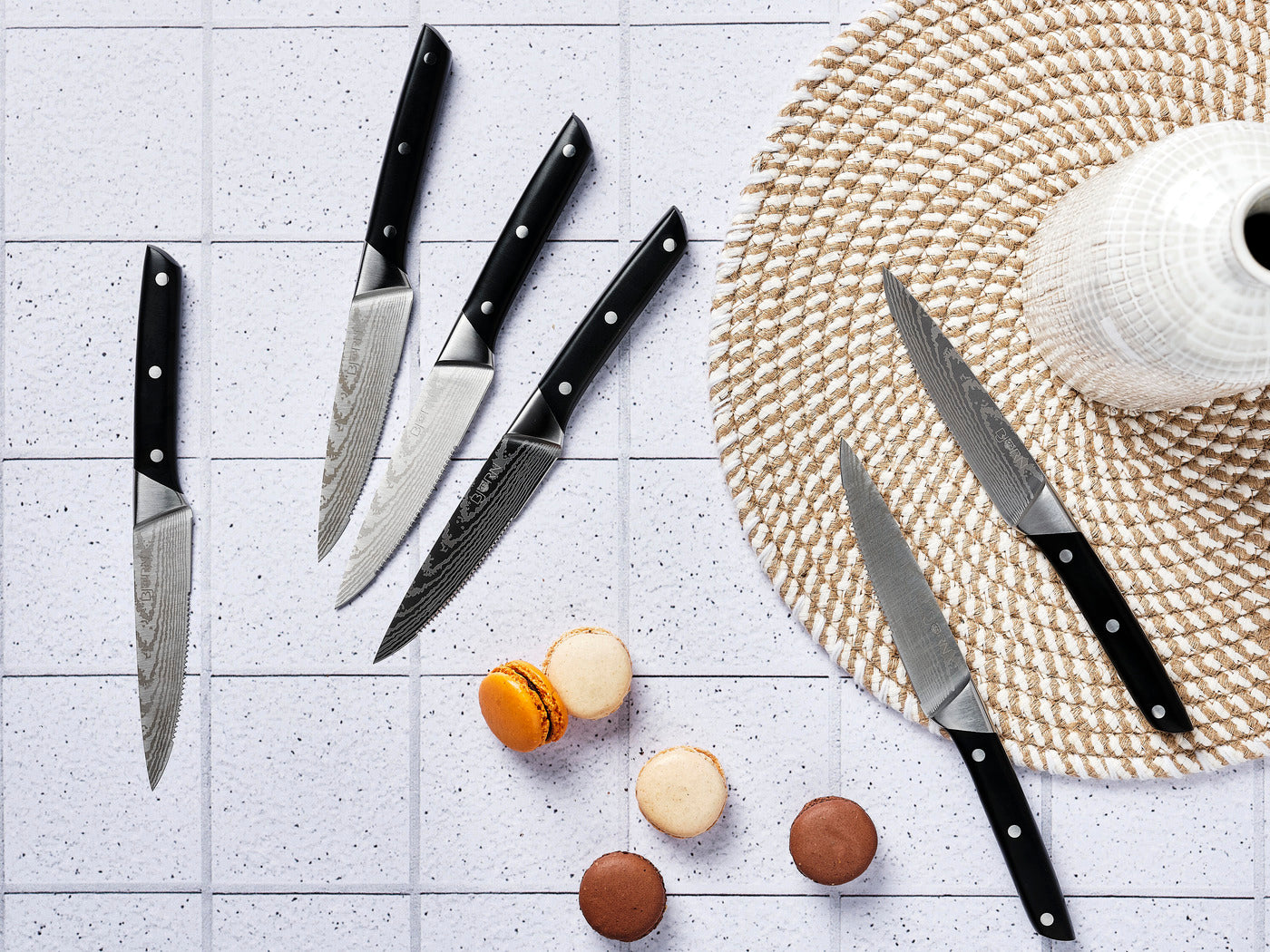 Bloc couteaux de cuisine JAKOB RAUMA - 7 pièces