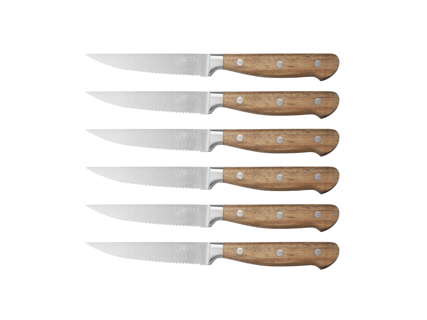 Couteaux à steak JAKOB - 6 pièces