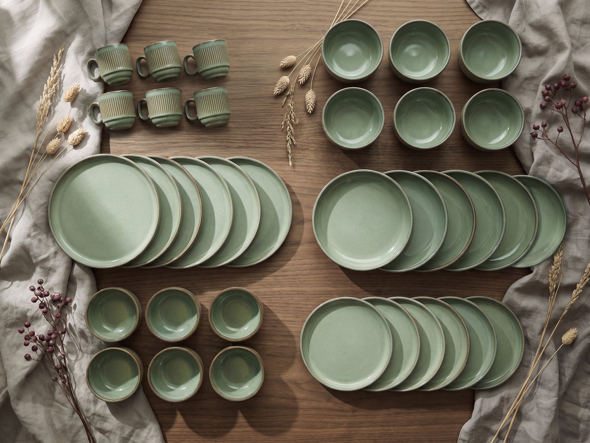 Servizio di stoviglie Completo - 36 pezzi - collezione REED - Foresta