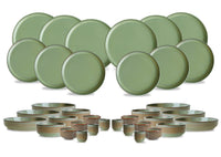 Servizio di stoviglie Completo - 36 pezzi - collezione REED - Foresta