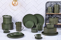 Service Complet SCANDI - 36 pièces - Olive